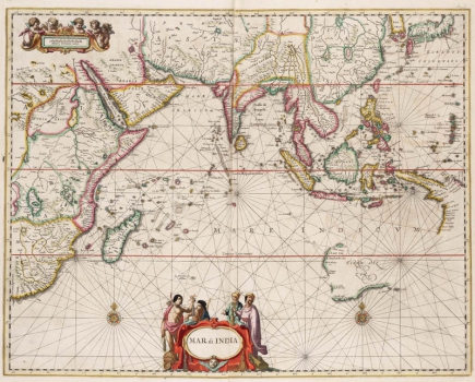 Indische Oceaan 1657 Janssonius